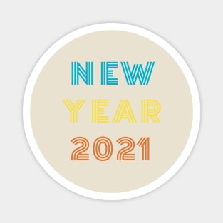 New Year 2021 Magnet